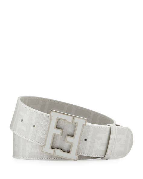 white fendi belt mens|authentic fendi belt.